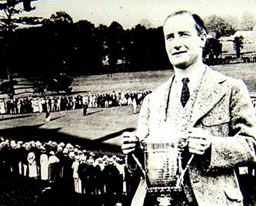 Jerome Travers U.S. Open Golf Championship Winner 1915 Magic Lantern Slide rare - Picture 1 of 2